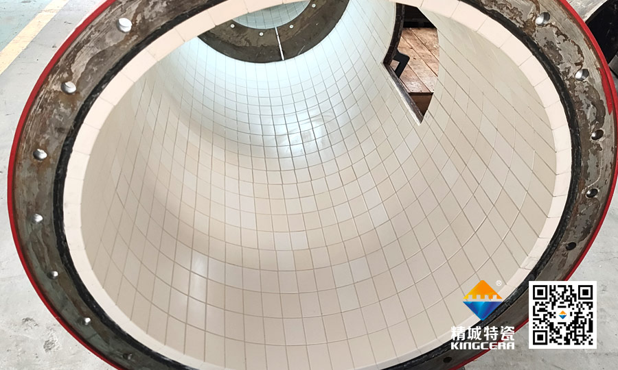 yp街机特瓷管道耐磨陶瓷装置